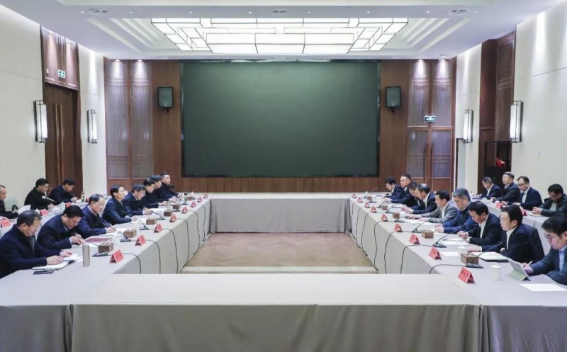中國建材集團與池州市委市政府舉行工作座談